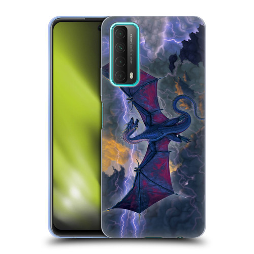 Vincent Hie Key Art Thunder Dragon Soft Gel Case for Huawei P Smart (2021)