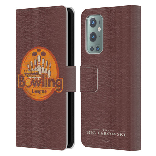 The Big Lebowski Graphics Bowling Leather Book Wallet Case Cover For OnePlus 9