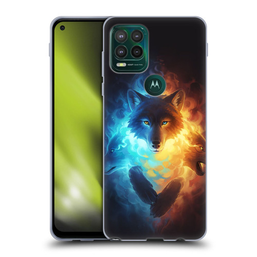 Jonas "JoJoesArt" Jödicke Fantasy Art Inner Fight Soft Gel Case for Motorola Moto G Stylus 5G 2021