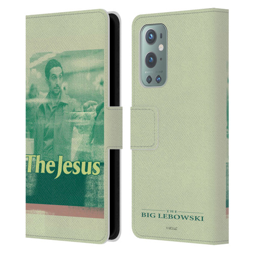 The Big Lebowski Graphics The Jesus Leather Book Wallet Case Cover For OnePlus 9