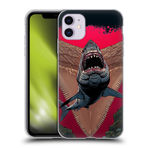 Vincent Hie Key Art Shark Soft Gel Case for Apple iPhone 11