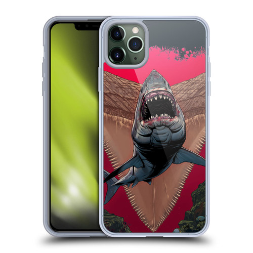 Vincent Hie Key Art Shark Soft Gel Case for Apple iPhone 11 Pro Max