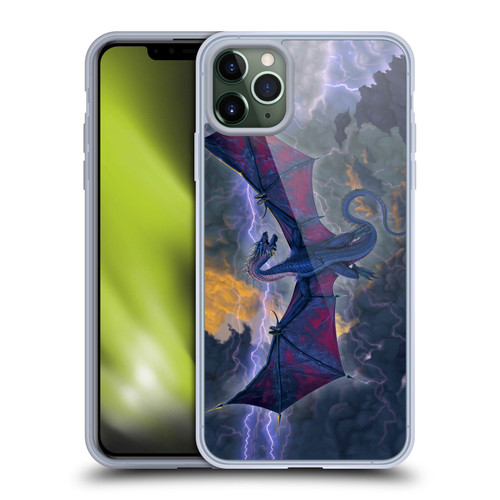Vincent Hie Key Art Thunder Dragon Soft Gel Case for Apple iPhone 11 Pro Max