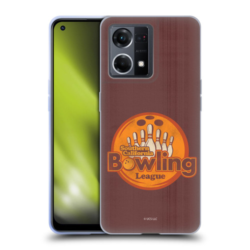 The Big Lebowski Graphics Bowling Soft Gel Case for OPPO Reno8 4G