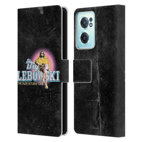 The Big Lebowski Graphics The Dude Returns Leather Book Wallet Case Cover For OnePlus Nord CE 2 5G