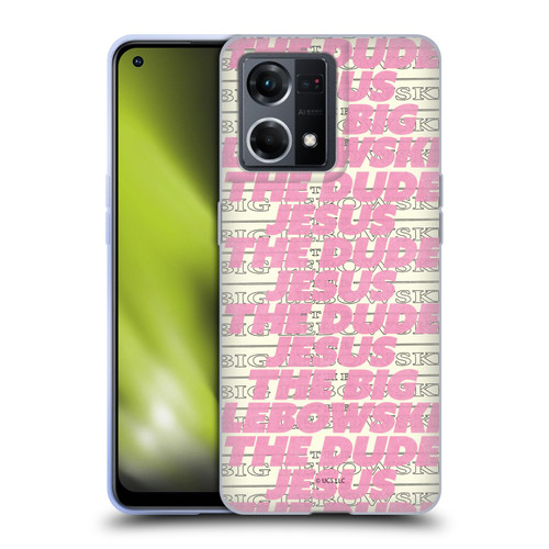 The Big Lebowski Graphics Typography Soft Gel Case for OPPO Reno8 4G