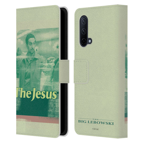 The Big Lebowski Graphics The Jesus Leather Book Wallet Case Cover For OnePlus Nord CE 5G