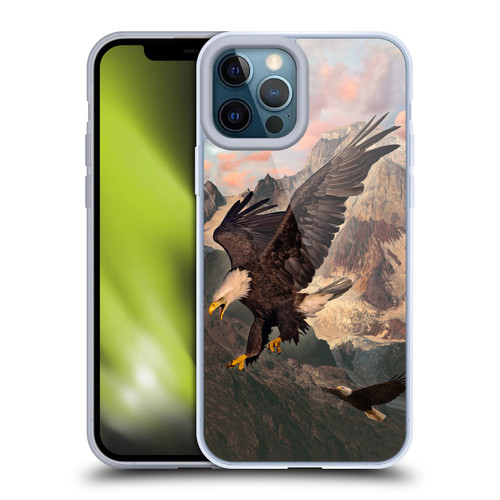 Vincent Hie Key Art Eagle Strike Soft Gel Case for Apple iPhone 12 Pro Max