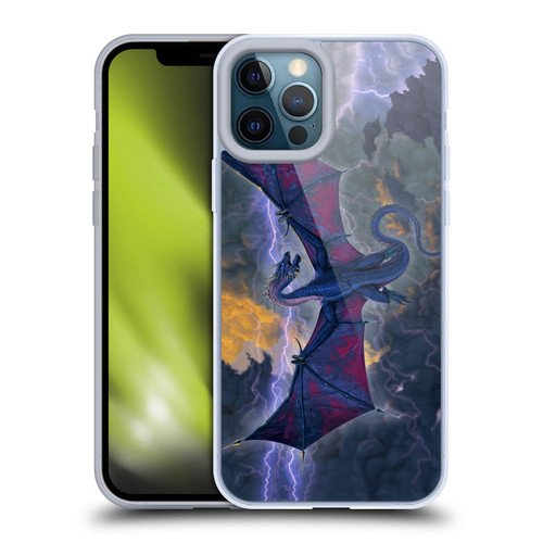 Vincent Hie Key Art Thunder Dragon Soft Gel Case for Apple iPhone 12 Pro Max