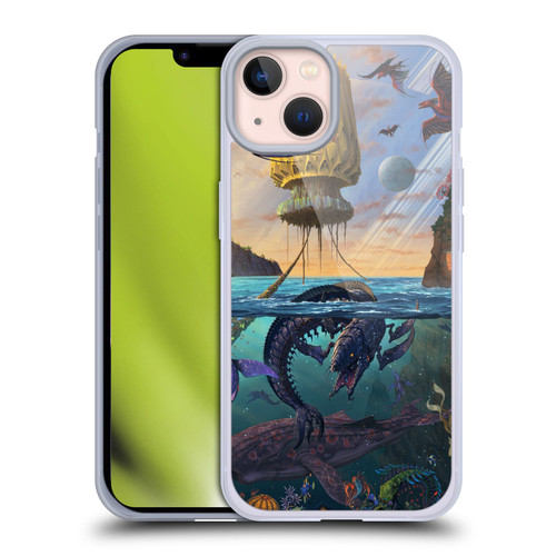 Vincent Hie Key Art Alien World Soft Gel Case for Apple iPhone 13