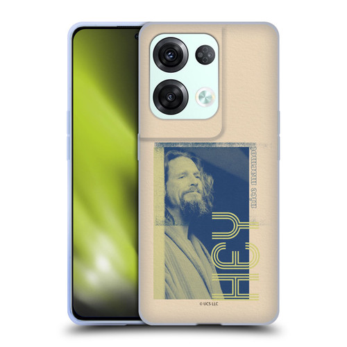 The Big Lebowski Graphics The Dude Soft Gel Case for OPPO Reno8 Pro
