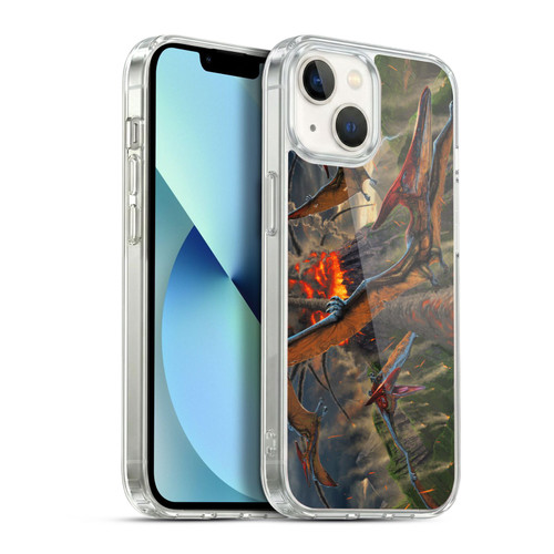 Vincent Hie Key Art Eruption Soft Gel Case for Apple iPhone 13