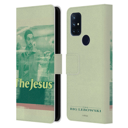 The Big Lebowski Graphics The Jesus Leather Book Wallet Case Cover For OnePlus Nord N10 5G