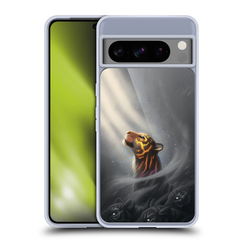 Jonas "JoJoesArt" Jödicke Fantasy Art Finding Myself Soft Gel Case for Google Pixel 8 Pro