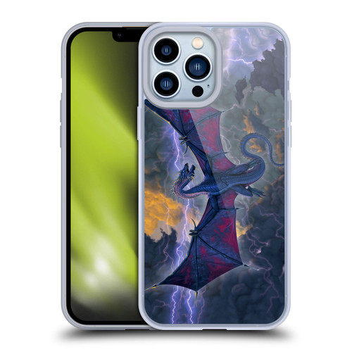 Vincent Hie Key Art Thunder Dragon Soft Gel Case for Apple iPhone 13 Pro Max