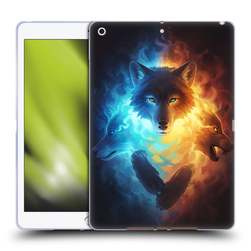 Jonas "JoJoesArt" Jödicke Fantasy Art Inner Fight Soft Gel Case for Apple iPad 10.2 2019/2020/2021