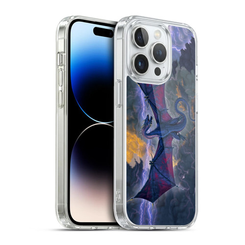 Vincent Hie Key Art Thunder Dragon Soft Gel Case for Apple iPhone 13 Pro & MagSafe