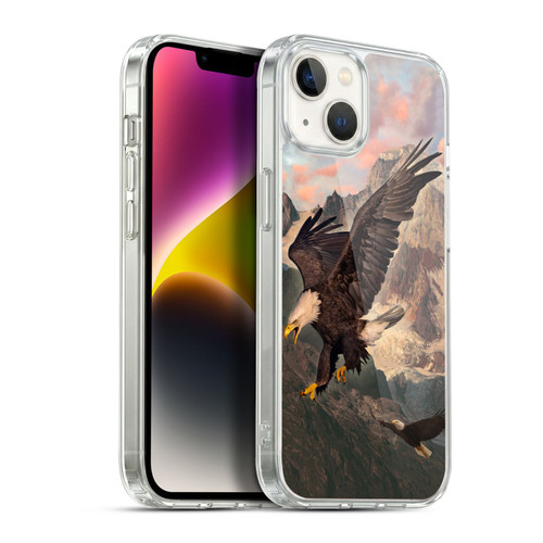 Vincent Hie Key Art Eagle Strike Soft Gel Case for Apple iPhone 14 Plus & MagSafe