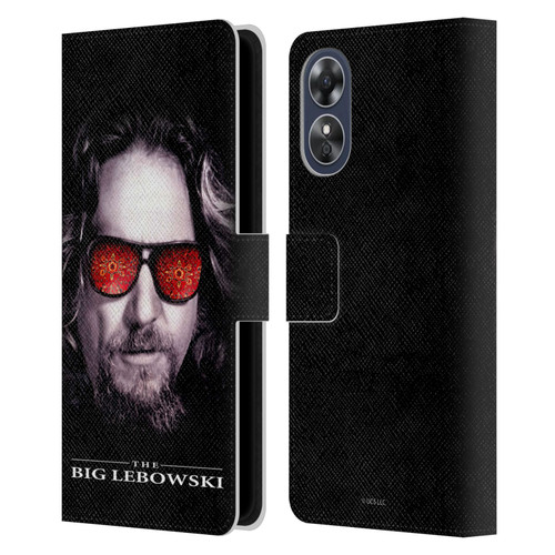 The Big Lebowski Graphics Key Art Leather Book Wallet Case Cover For OPPO A17