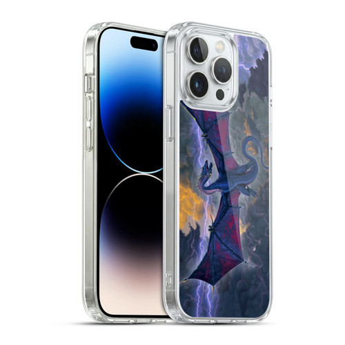 Vincent Hie Key Art Thunder Dragon Soft Gel Case for Apple iPhone 14 Pro Max & MagSafe