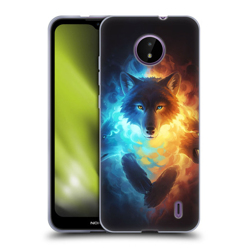 Jonas "JoJoesArt" Jödicke Fantasy Art Inner Fight Soft Gel Case for Nokia C10 / C20