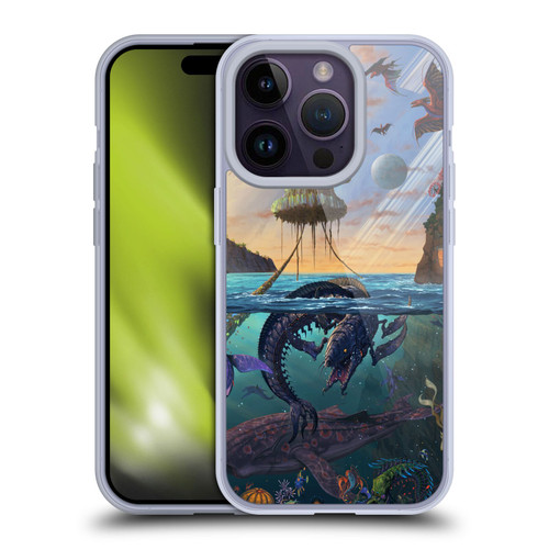 Vincent Hie Key Art Alien World Soft Gel Case for Apple iPhone 14 Pro