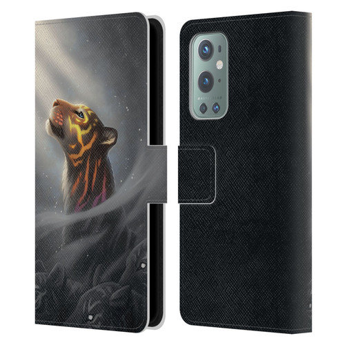 Jonas "JoJoesArt" Jödicke Fantasy Art Finding Myself Leather Book Wallet Case Cover For OnePlus 9