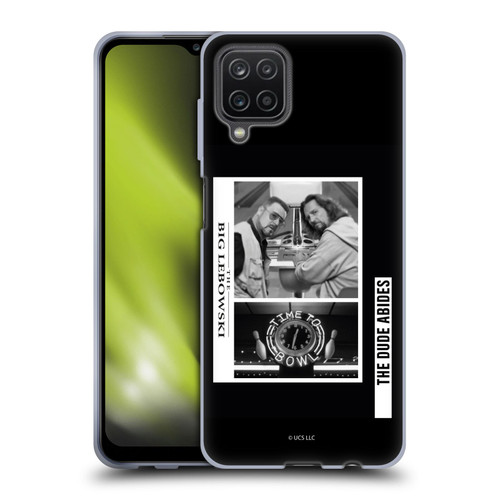 The Big Lebowski Graphics Black And White Soft Gel Case for Samsung Galaxy A12 (2020)