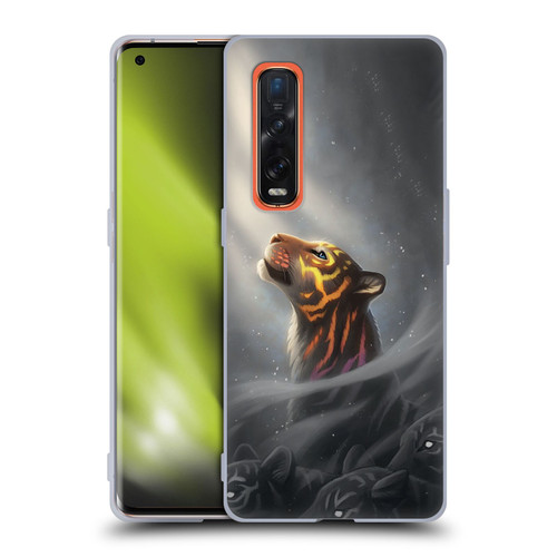 Jonas "JoJoesArt" Jödicke Fantasy Art Finding Myself Soft Gel Case for OPPO Find X2 Pro 5G