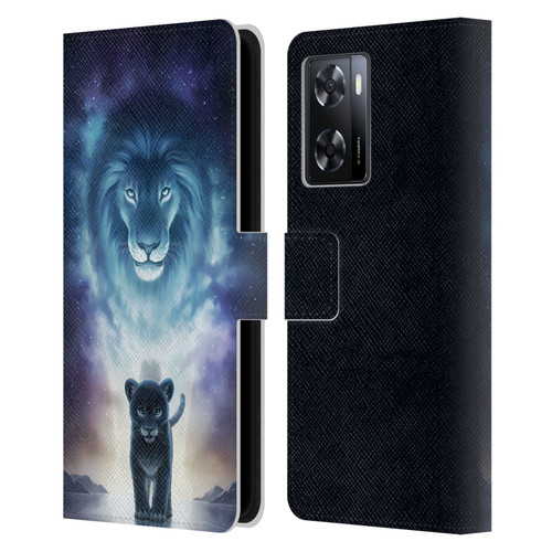 Jonas "JoJoesArt" Jödicke Fantasy Art A King's Path Leather Book Wallet Case Cover For OPPO A57s