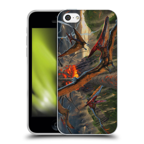 Vincent Hie Key Art Eruption Soft Gel Case for Apple iPhone 5c