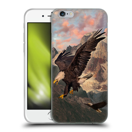Vincent Hie Key Art Eagle Strike Soft Gel Case for Apple iPhone 6 / iPhone 6s