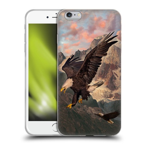 Vincent Hie Key Art Eagle Strike Soft Gel Case for Apple iPhone 6 Plus / iPhone 6s Plus