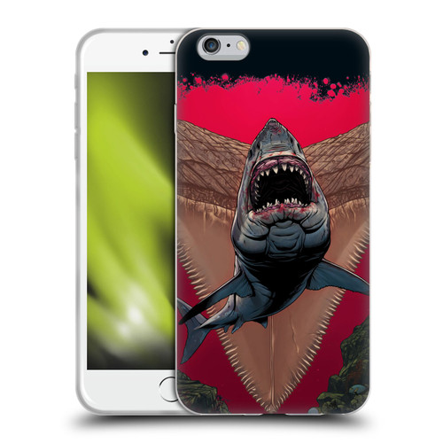 Vincent Hie Key Art Shark Soft Gel Case for Apple iPhone 6 Plus / iPhone 6s Plus