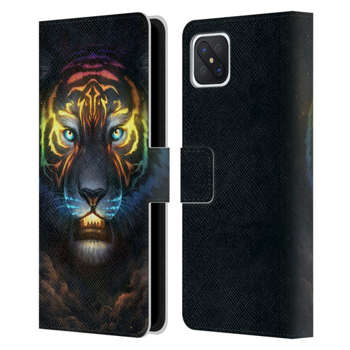 Jonas "JoJoesArt" Jödicke Fantasy Art Colour Soul Leather Book Wallet Case Cover For OPPO Reno4 Z 5G