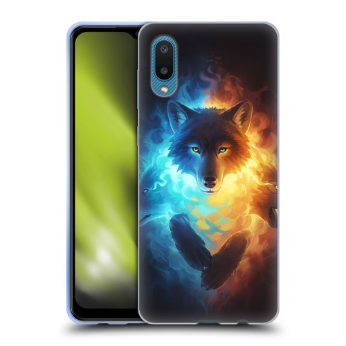 Jonas "JoJoesArt" Jödicke Fantasy Art Inner Fight Soft Gel Case for Samsung Galaxy A02/M02 (2021)