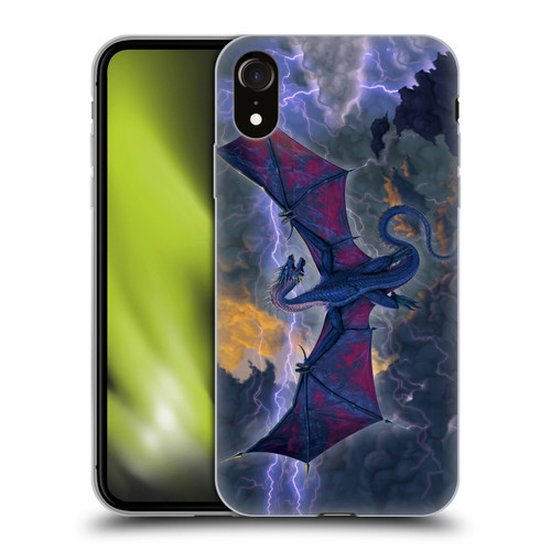 Vincent Hie Key Art Thunder Dragon Soft Gel Case for Apple iPhone XR