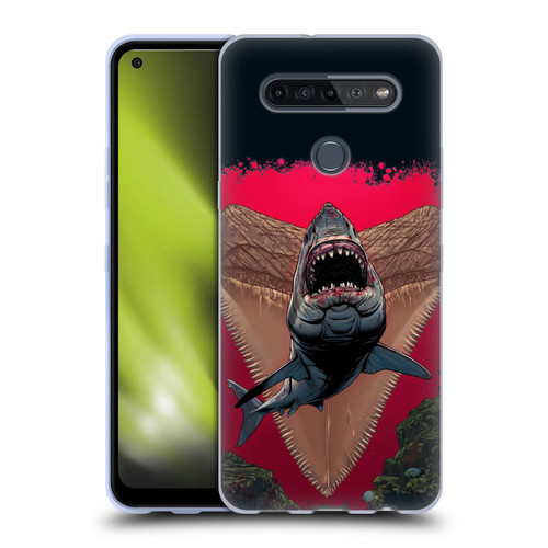 Vincent Hie Key Art Shark Soft Gel Case for LG K51S