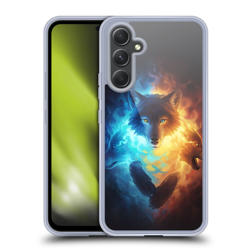 Jonas "JoJoesArt" Jödicke Fantasy Art Inner Fight Soft Gel Case for Samsung Galaxy A54 5G