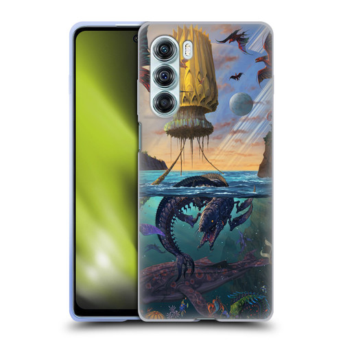 Vincent Hie Key Art Alien World Soft Gel Case for Motorola Edge S30 / Moto G200 5G