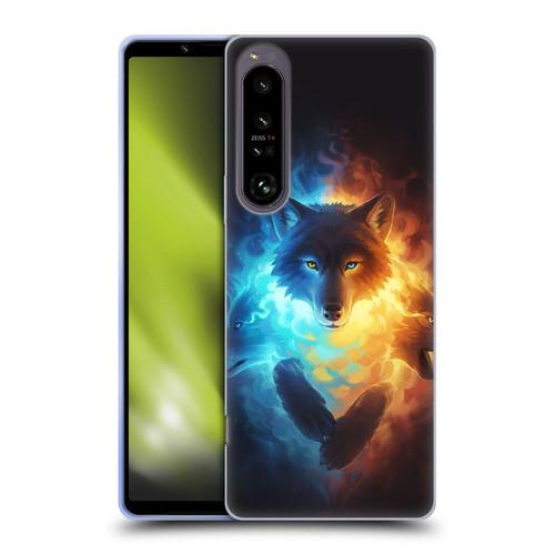 Jonas "JoJoesArt" Jödicke Fantasy Art Inner Fight Soft Gel Case for Sony Xperia 1 IV