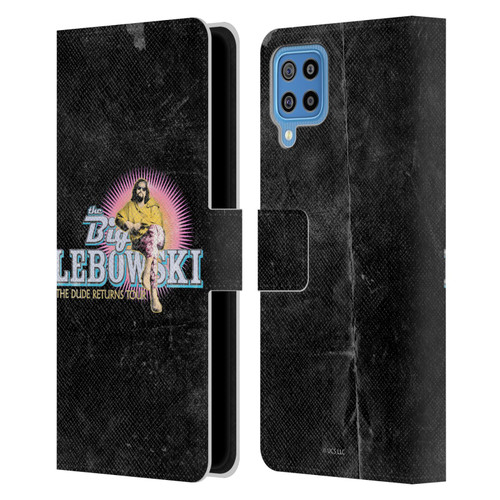 The Big Lebowski Graphics The Dude Returns Leather Book Wallet Case Cover For Samsung Galaxy F22 (2021)