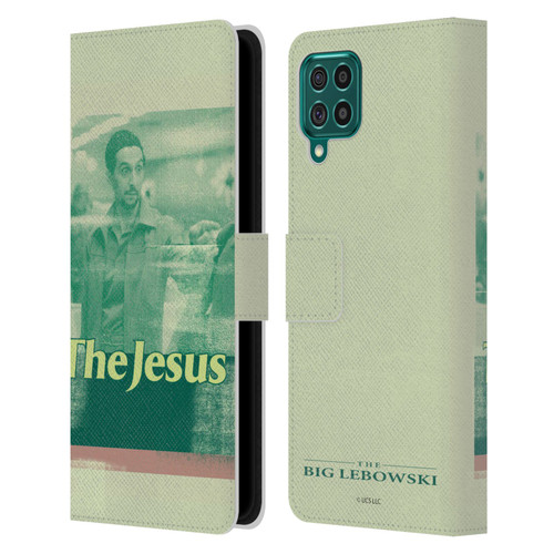 The Big Lebowski Graphics The Jesus Leather Book Wallet Case Cover For Samsung Galaxy F62 (2021)