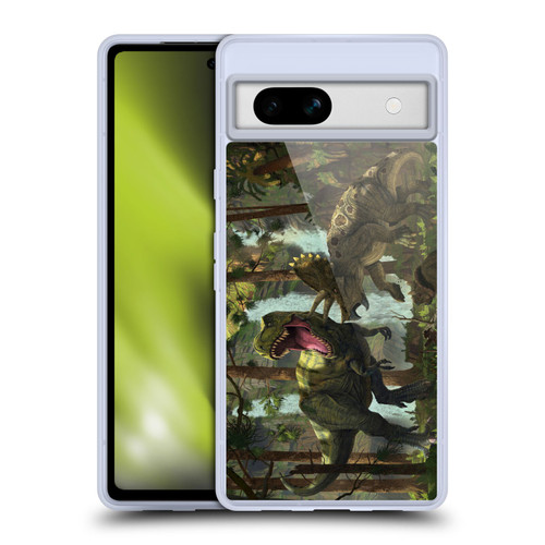 Vincent Hie Key Art Protection Soft Gel Case for Google Pixel 7a