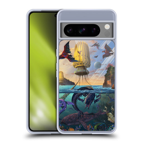 Vincent Hie Key Art Alien World Soft Gel Case for Google Pixel 8 Pro