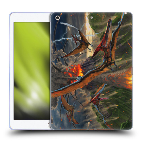 Vincent Hie Key Art Eruption Soft Gel Case for Apple iPad 10.2 2019/2020/2021