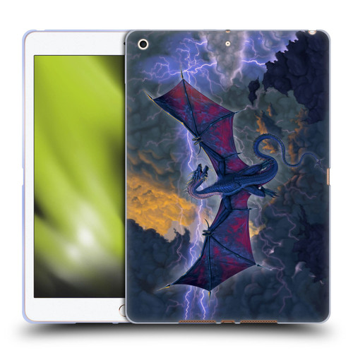 Vincent Hie Key Art Thunder Dragon Soft Gel Case for Apple iPad 10.2 2019/2020/2021