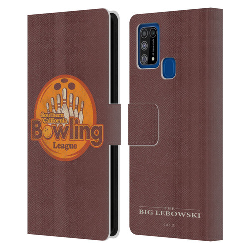 The Big Lebowski Graphics Bowling Leather Book Wallet Case Cover For Samsung Galaxy M31 (2020)