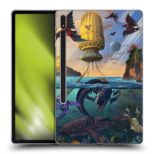 Vincent Hie Key Art Alien World Soft Gel Case for Samsung Galaxy Tab S8 Plus