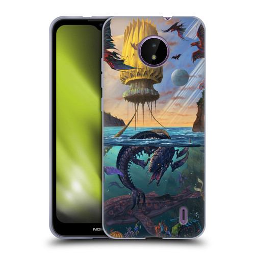 Vincent Hie Key Art Alien World Soft Gel Case for Nokia C10 / C20
